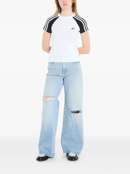 Бягане шорти Adidas на цветя корсет черно