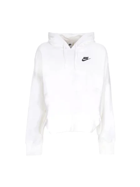 Bluza z kapturem Nike polarowa biała