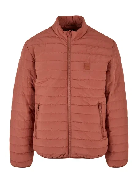 Urban Classics Přechodná bunda rezavě červená