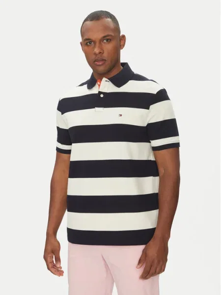 Tommy Hilfiger Polokošeľa Tmavomodrá