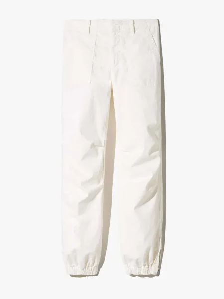 Pantaloni Nili Lotan conici alb