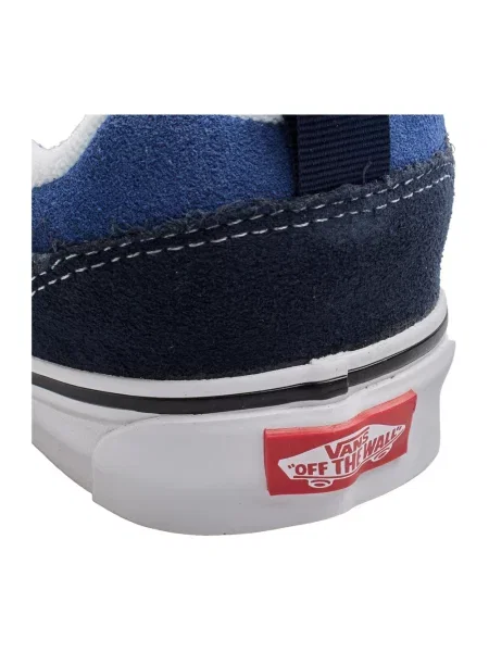 Sneakersy Vans Old Skool zamszowe retro niebieskie