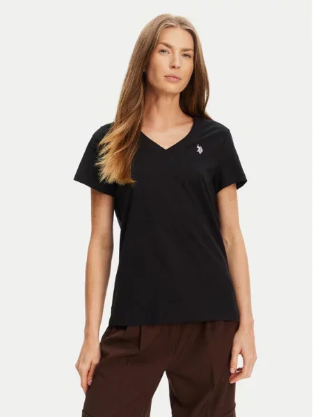 U.S. Polo Assn. T-Shirt czarny