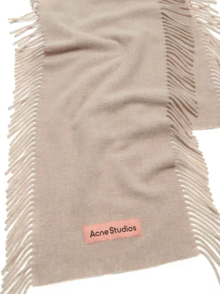 Fular Acne Studios cu franjuri de lână