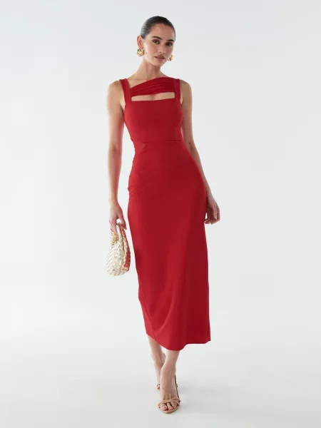 BWLDR Rochie Walkin' roșu