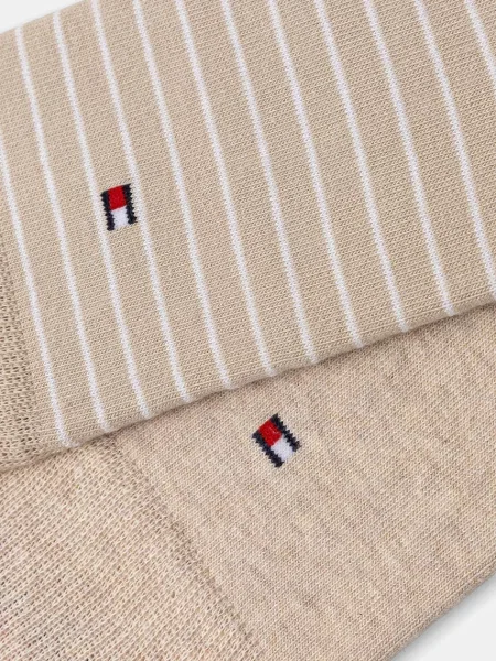 Tommy Hilfiger ponožky pánske s bavlnou béžová