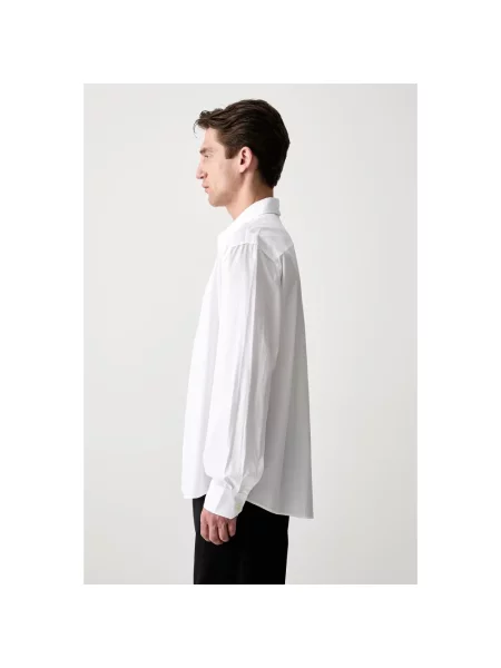 Our Legacy koszula Beyond Shirt regular z kołnierzykiem klasycznym biały