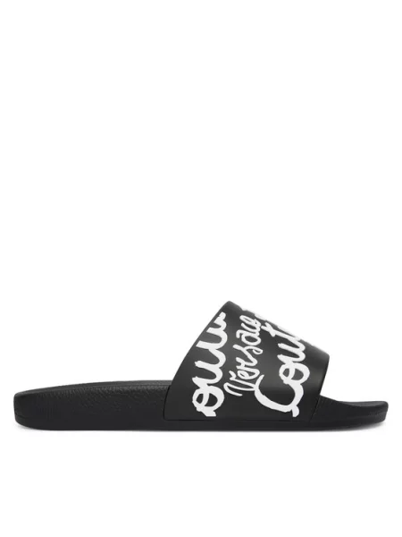 Versace Jeans Couture Natikači črna