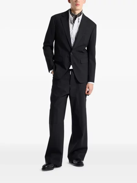 Geacă Dsquared2 de lână negru