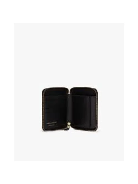 Portfel Comme Des Garcons skórzany czarny
