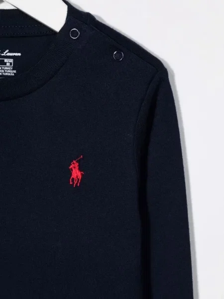 Sweter dziecięcy Polo Ralph Lauren niebieski