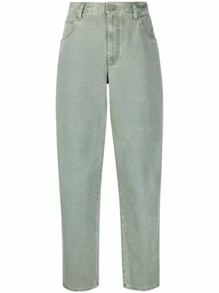 Blugi conici Alberta Ferretti conici verde