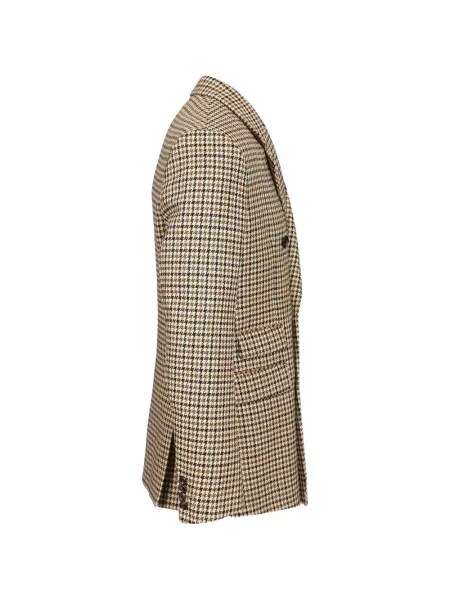 Μπλέιζερ Emporio Armani houndstooth διπλόκουμπα