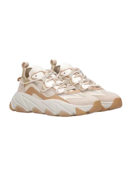 Sneakersy Ash skórzane brązowe