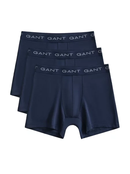 GANT Boxeri bleumarin / murdar alb