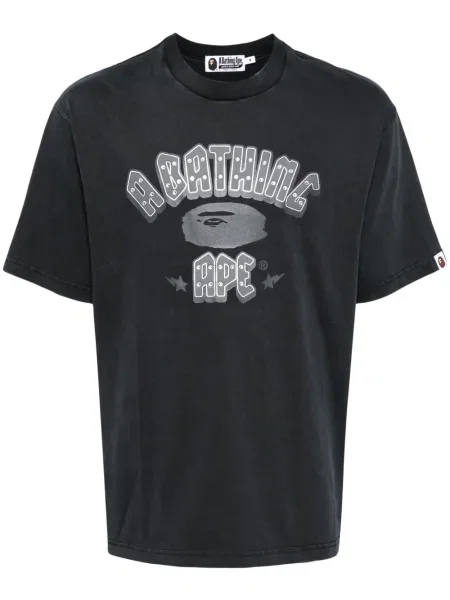 Tricou A Bathing Ape® cu imagine gri
