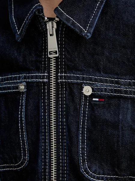 Tommy Jeans преходно яке дамско от деним