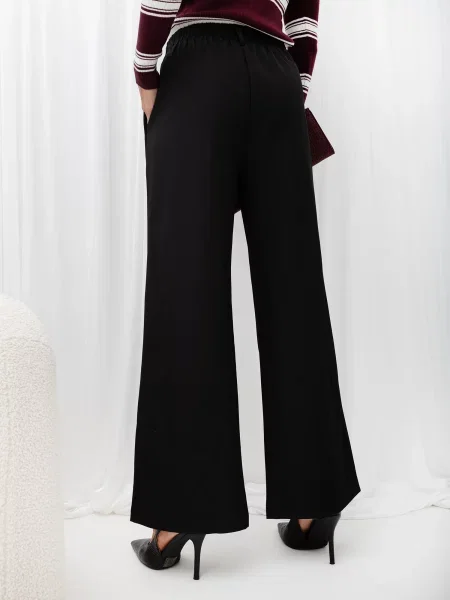 Hlače Italy Moda crna