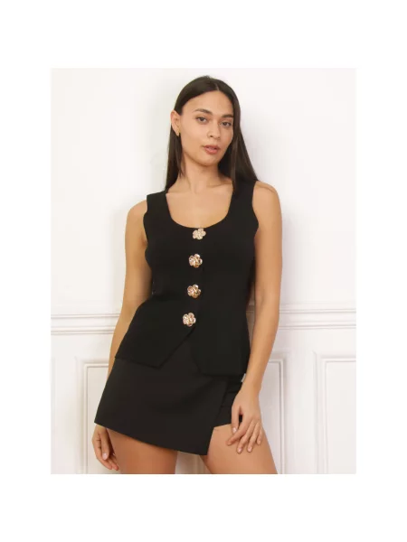 Prsluk La Modeuse crna