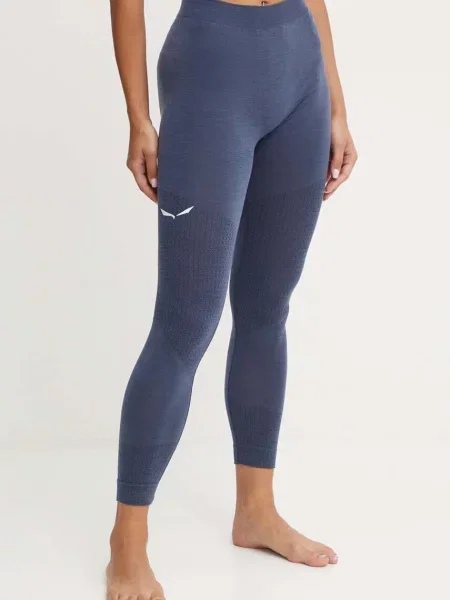 Salewa termoaktív leggings férfi gyapjúval Zebru Medium
