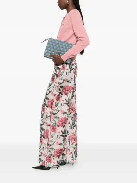 Чанта Kurt Geiger London със сърца синьо