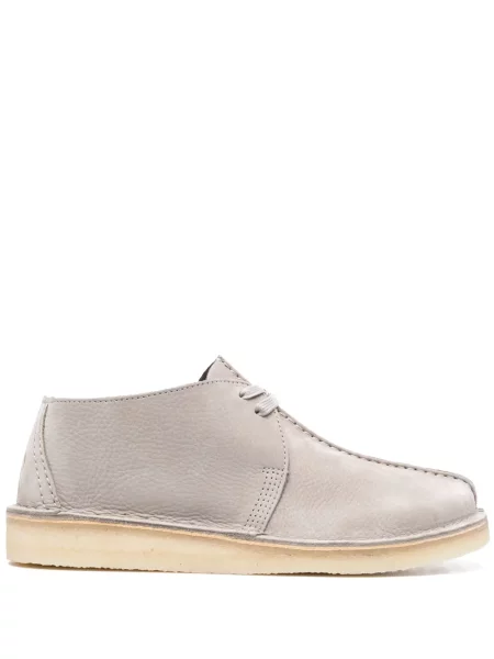Pantofi Clarks Originals din piele gri