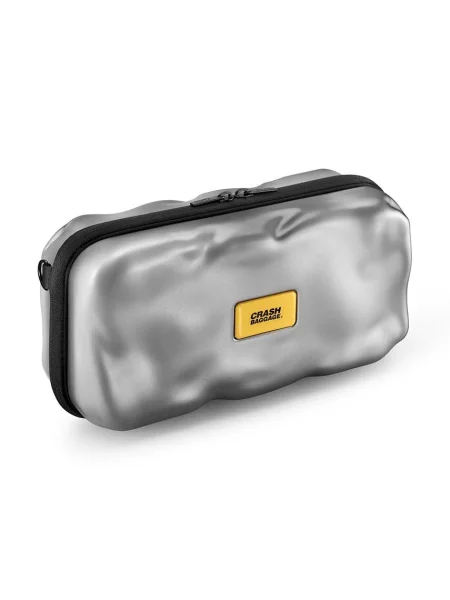 Косметичка Crash Baggage серебряная