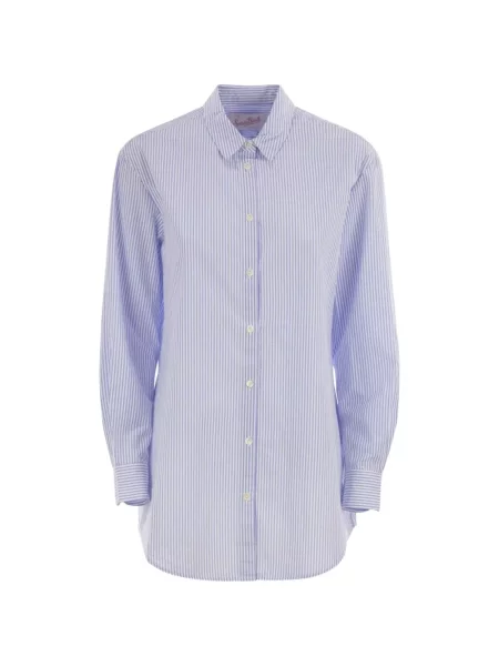 Koszula Mc2 Saint Barth w paski niebieska