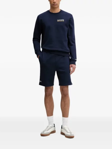 Pulover Lacoste cu imagine albastru