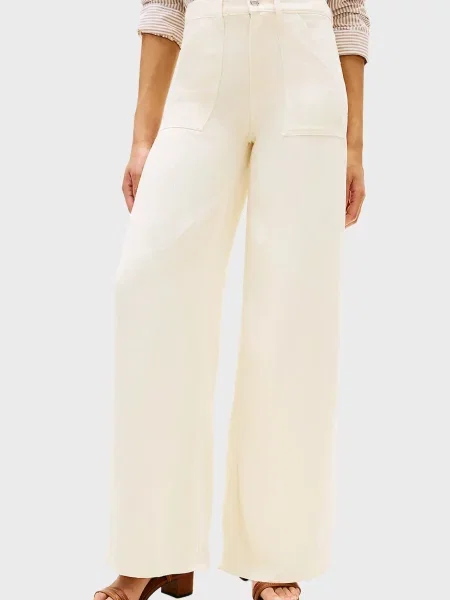 Широкі джинси Tommy Hilfiger білі