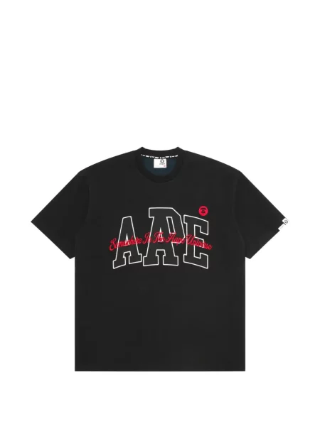 Tricou Aape By A Bathing Ape cu broderie negru
