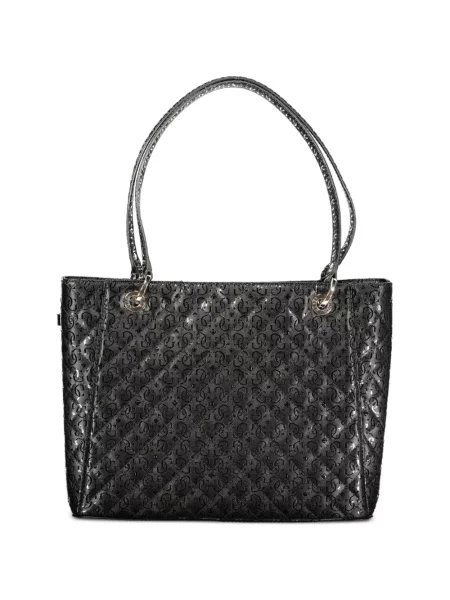 Ватиран шопинг чанта Guess черно
