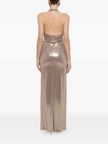 Rochie maxi Nissa cu spatele deschis de costum