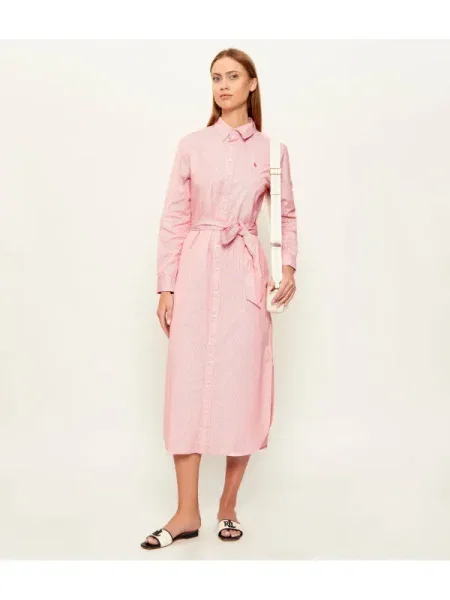 POLO RALPH LAUREN Rochie cu cordon roșu