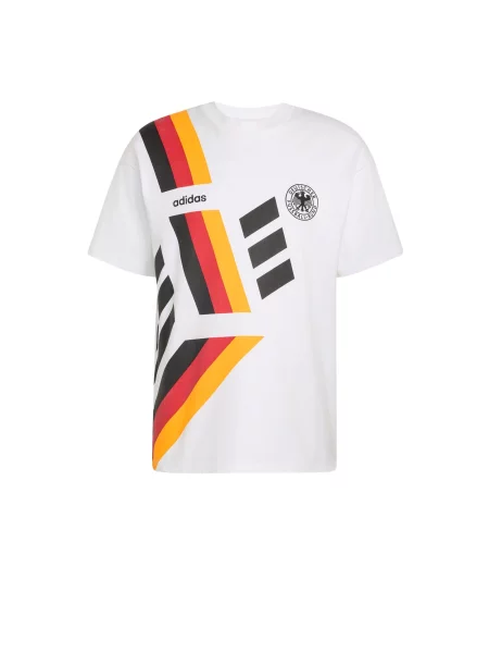 ADIDAS PERFORMANCE Funkčné tričko Germany tmavožltá / červená biela čierna