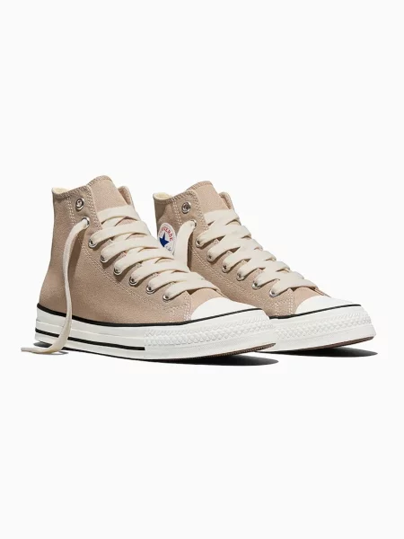Converse Chuck Taylor Throwback HI teniși înalți bej