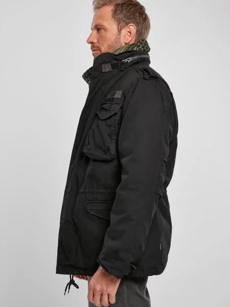 Brandit Přechodová parka Giant' černá
