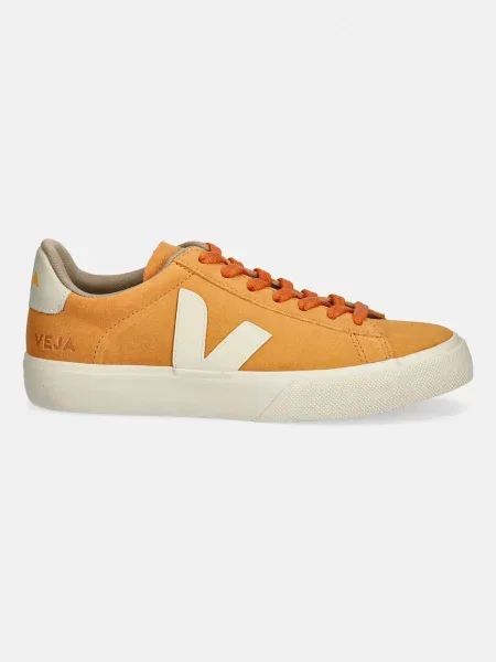 Veja sneakersy zamszowe CAMPO SUEDE pomarańczowe
