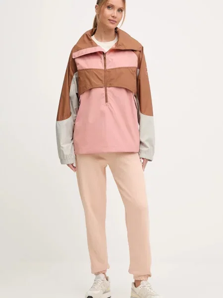 Спортивні штани adidas by Stella McCartney однотонні помаранчевий