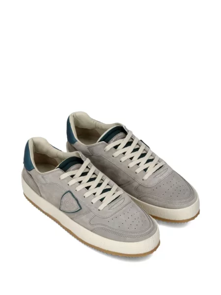 Sneakerși Philippe Model Paris din piele gri