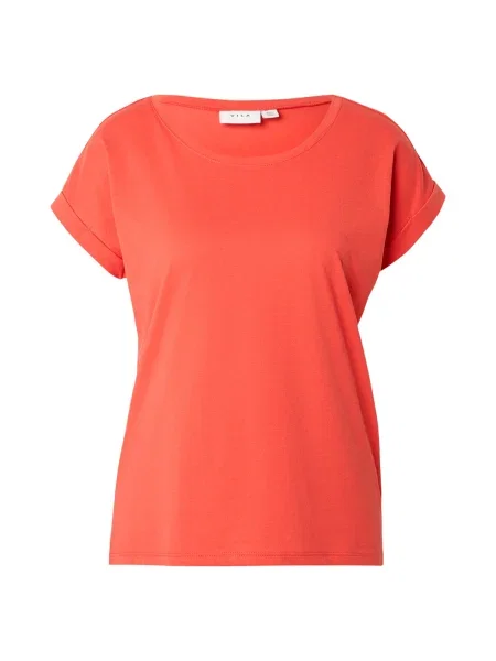 VILA Tricou Dreamers deschis roșu