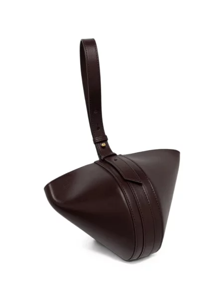 Geantă shopper Victoria Beckham maro