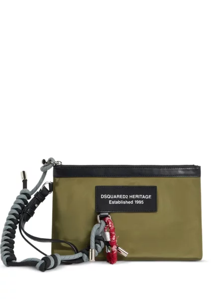 Geantă Dsquared2 verde