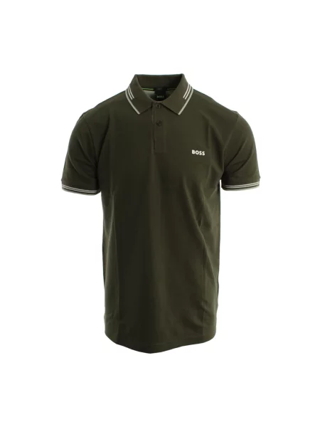 Koszulka polo Boss zielona