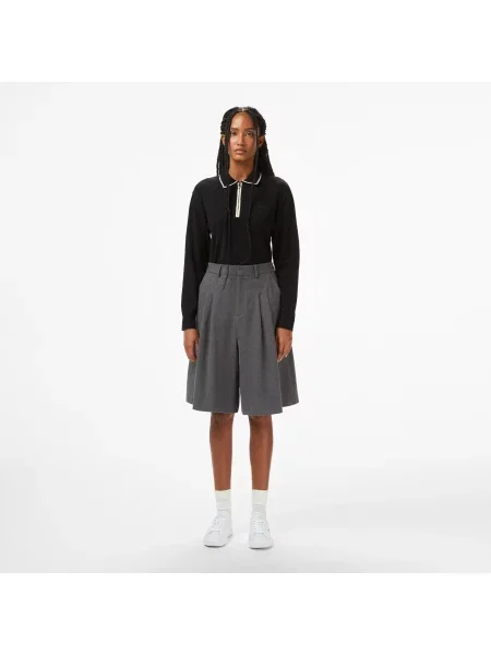 Классический свитер Lacoste черный