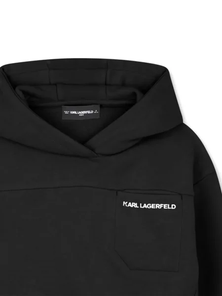 Суичър с качулка Karl Lagerfeld черно