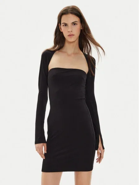 Gina Tricot Rochie de zi negru
