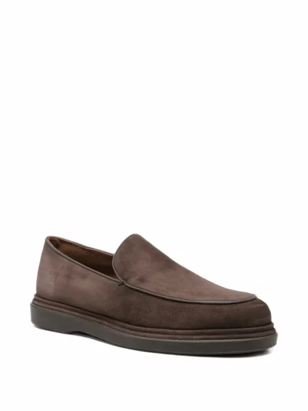 Κιλότα Fratelli Rossetti σουέτ slip-on καφέ