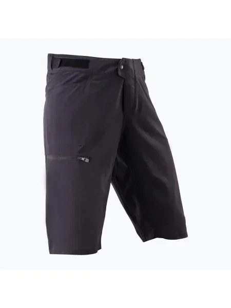 Gyerek kerékpáros rövidnadrág Leatt MTB Gravity black. Méret: S fekete