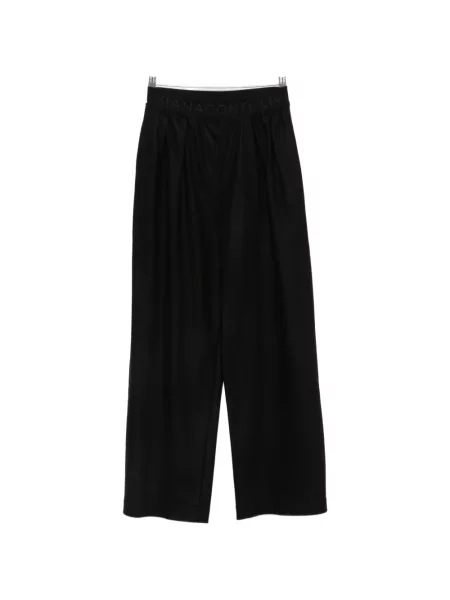 Pantaloni Liviana Conti cu autograf negru